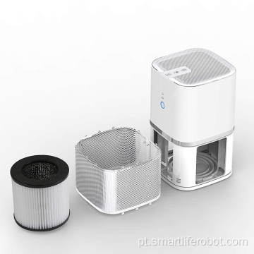 Purificador de ar com filtro HEPA verdadeiro com 3 filtros